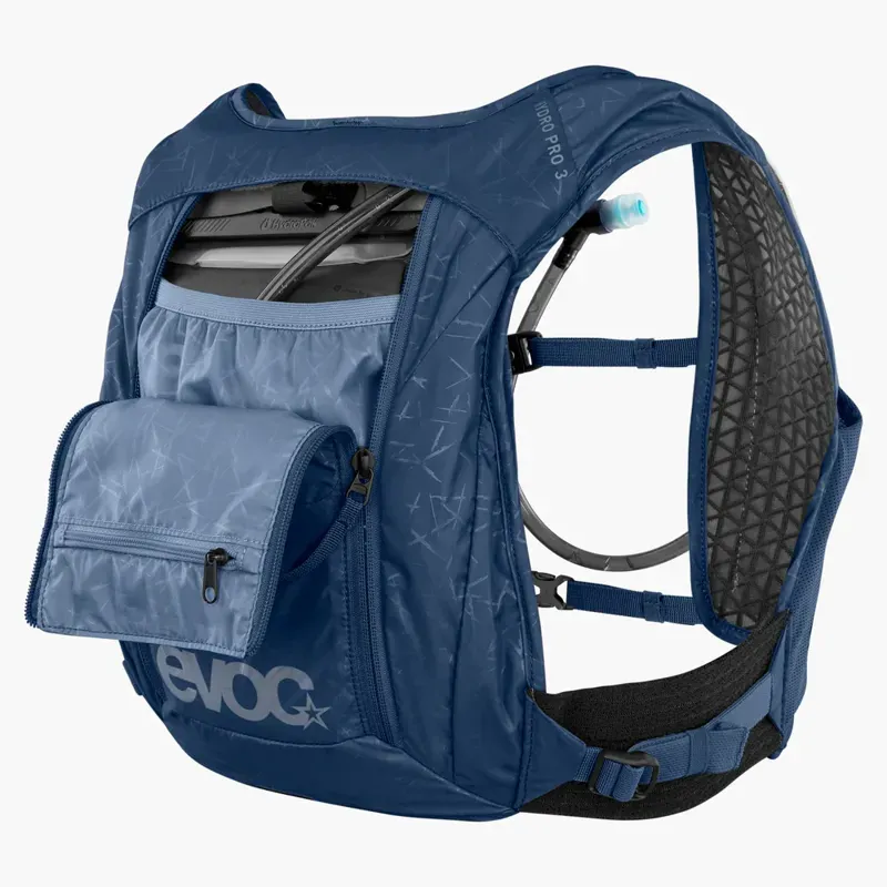 EVOC Hydro Pro 3l Hydration Pack w/1.5l Bladder in Denim-6