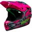 Bell Sanction 2 Dlx Mips Mtb Full Face Helmet 2023: Bonehead Gloss Pink/Turquoise Xl 59- 61cm BONEHEAD PINK xl 59-61cm