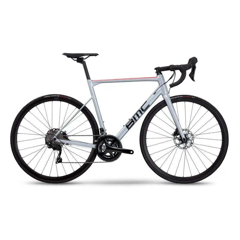 Bmc Teammachine Alr Two 105 Road Bike SILVER BLACK RED 51
