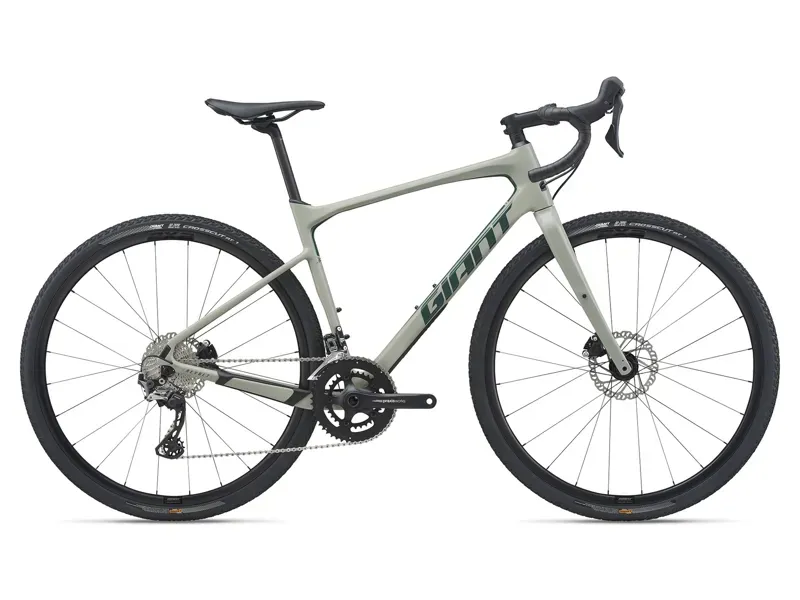 2021 Giant Revolt Advanced Carbon Gravel Bike in Green - Main Image