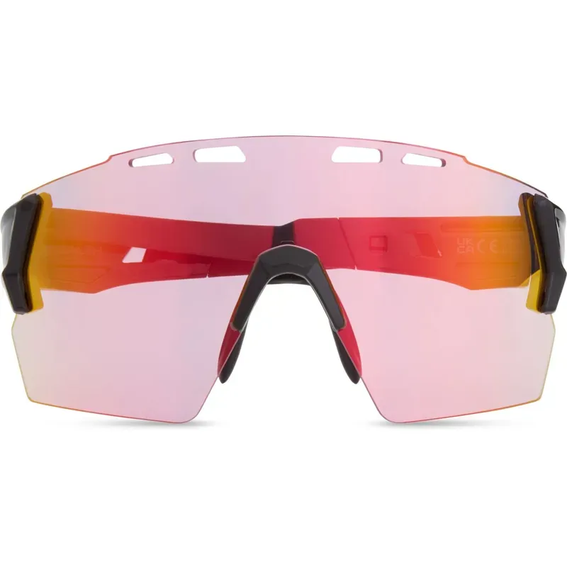 Madison Stealth Pink Rose Mirror/Amber/Clear 3 Lens Sunglasses in Black-4