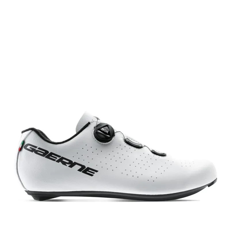 Gaerne Sprint Road Cycling Shoes In Matt White