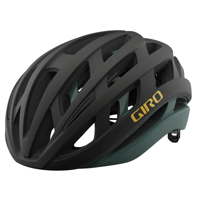 2021 Giro Helios Spherical Road Helmet in Green