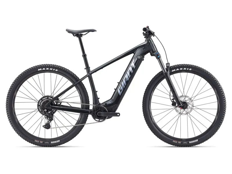 Giant Fathom E 625Wh E Mountain Bike In Gloss Gunmetal Black