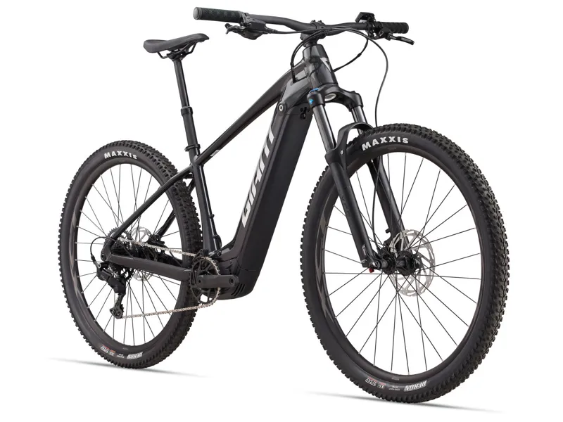 Giant Fathom E+ 625Wh E-Mountain Bike In Gloss Gunmetal Black-2