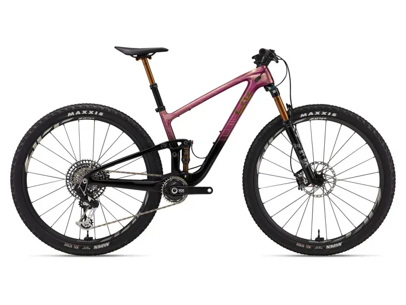 Liv Pique Advanced 29 0 Mountain Bike In Gloss Mulberry Glitter Black Chrome
