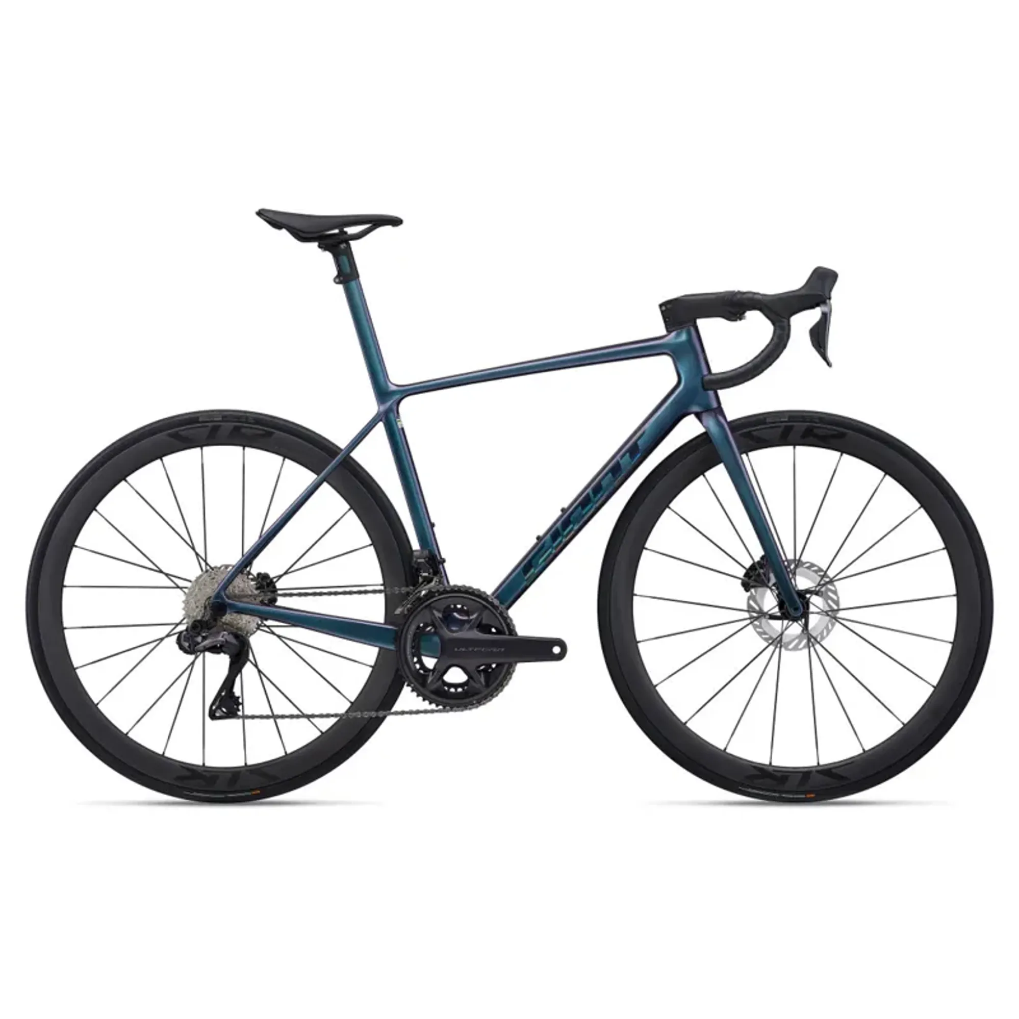 Giant TCR Advanced SL Road Bike In Gloss Blue Dragonfly/Laser Foil