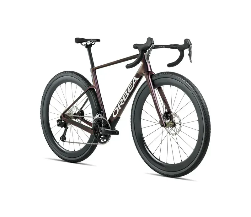 Orbea Terra Race M11ELTD 1X Gravel Bike In Sunset Matt-1