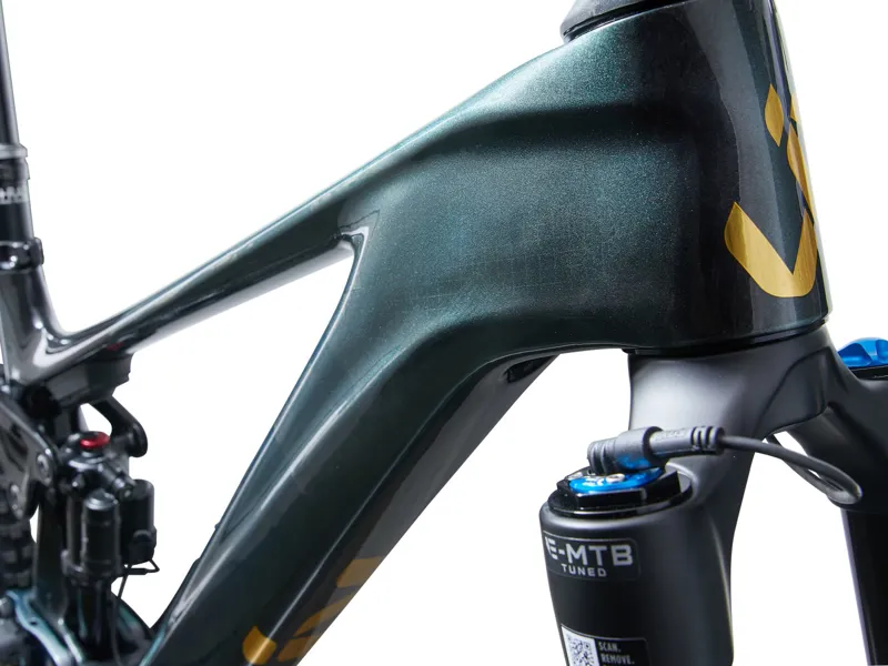 Liv Intrigue X Advanced E+ Elite 1 eMountain Bike in Airglow/Black-1