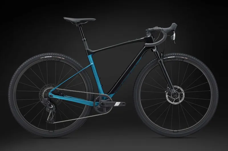 Giant Revolt X Advanced Pro 2 Gravel Bike in Black/Sea Sparkle-6