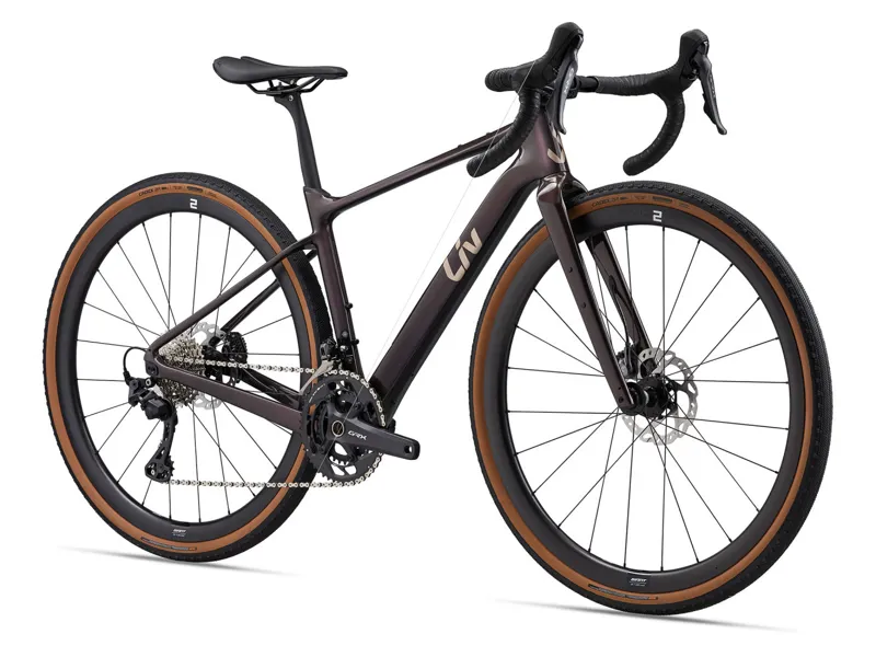 Liv Devote Advanced 0 Gravel Bike in Tiger Red
