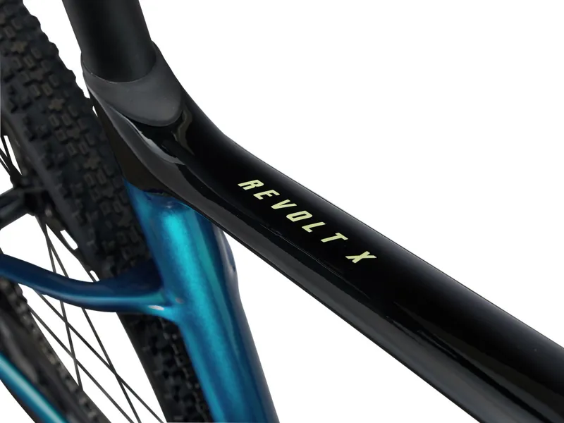 Giant Revolt X Advanced Pro 2 Gravel Bike in Black/Sea Sparkle-3
