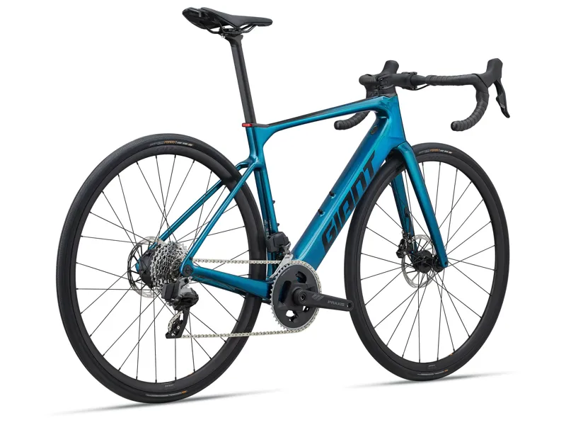 Giant Defy Advanced E+ Elite 2 E-Road Bike In Gloss Sea Sparkle-2