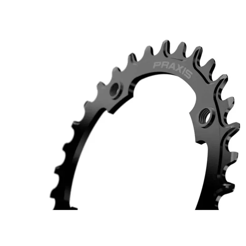 Praxis Works MTB E Ring Steel 104 bcd 1x 34 tooth NW Chainring in Black