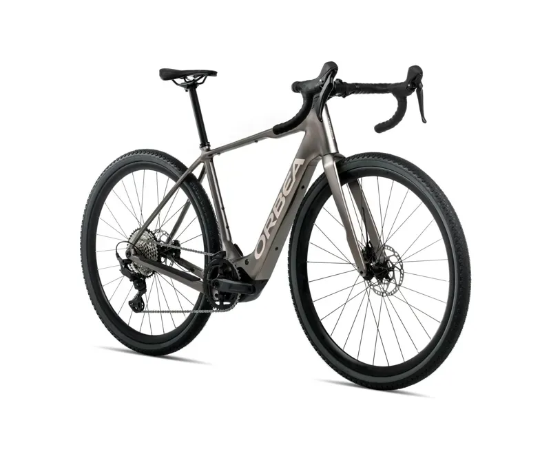 Orbea Denna H30 E-Road Bike in Magnetic Bronze Matt/Nickel Gloss-1