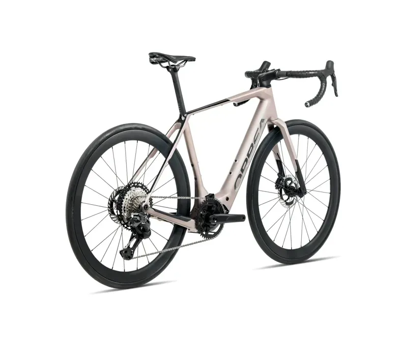 Orbea Denna M30 E-Road Bike In Nickel Matt/Carbon Raw Gloss-2